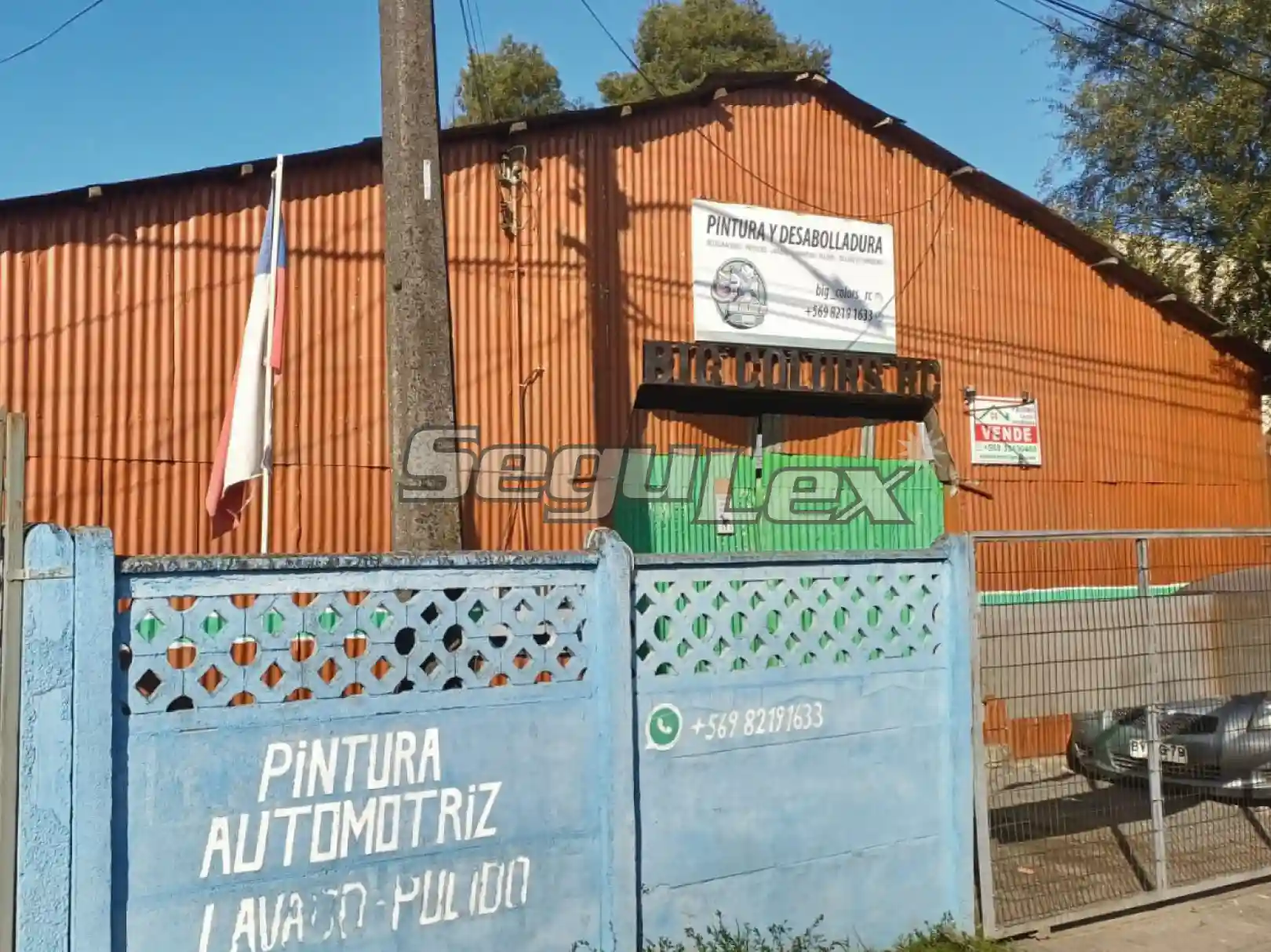 Galpón con recepción definitiva, Lautaro