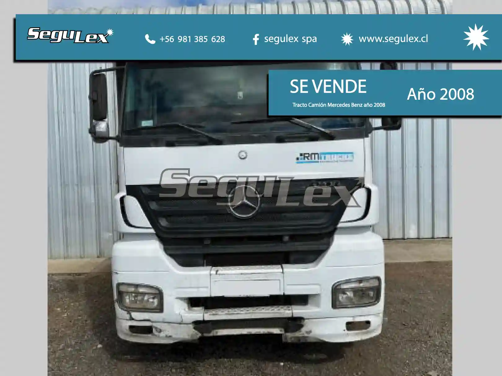 Tracto Camión Mercedes Benz Axor 2035 | año 2008
